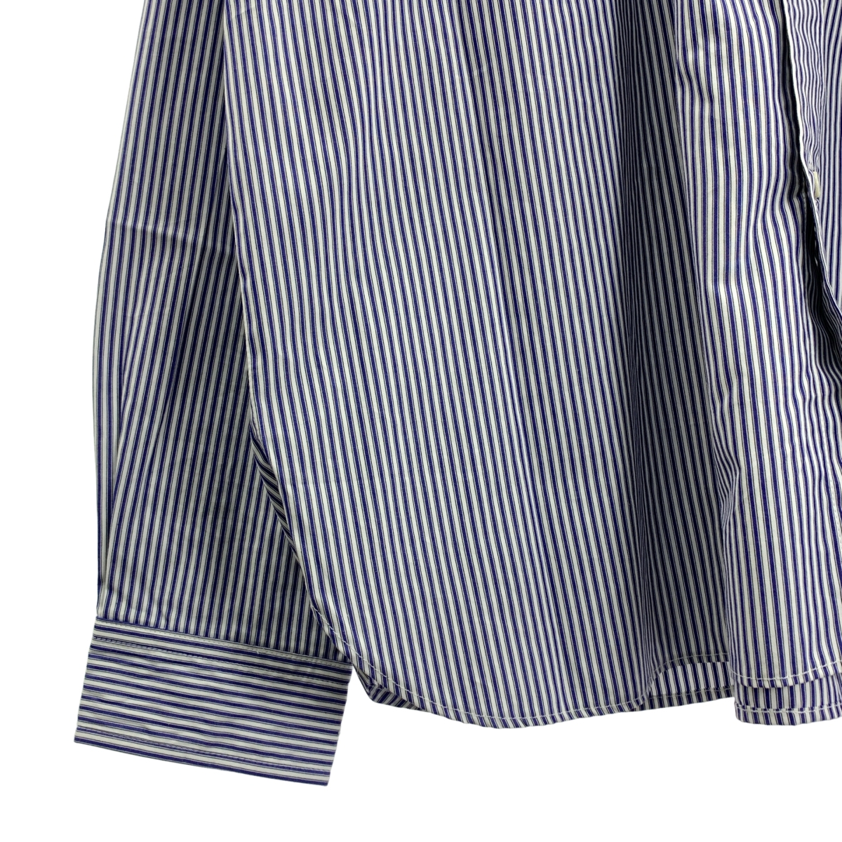 Sillage / シアージ コットン ストライプ オーバーサイズシャツ