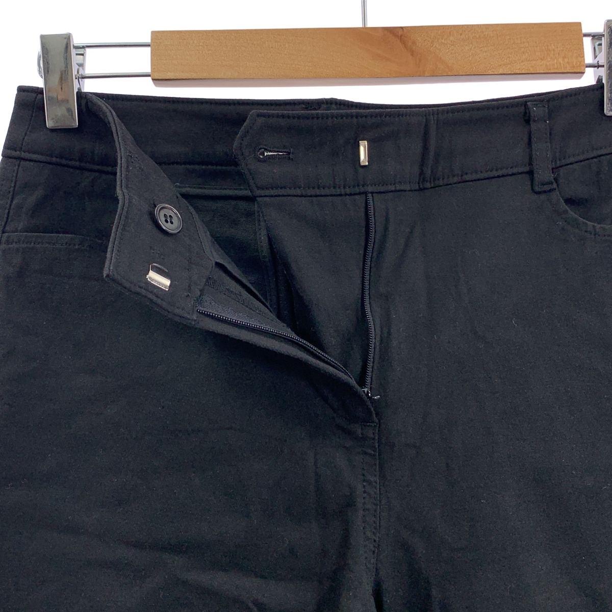 AMOMENTO / アモーメント コットン フレア パンツ