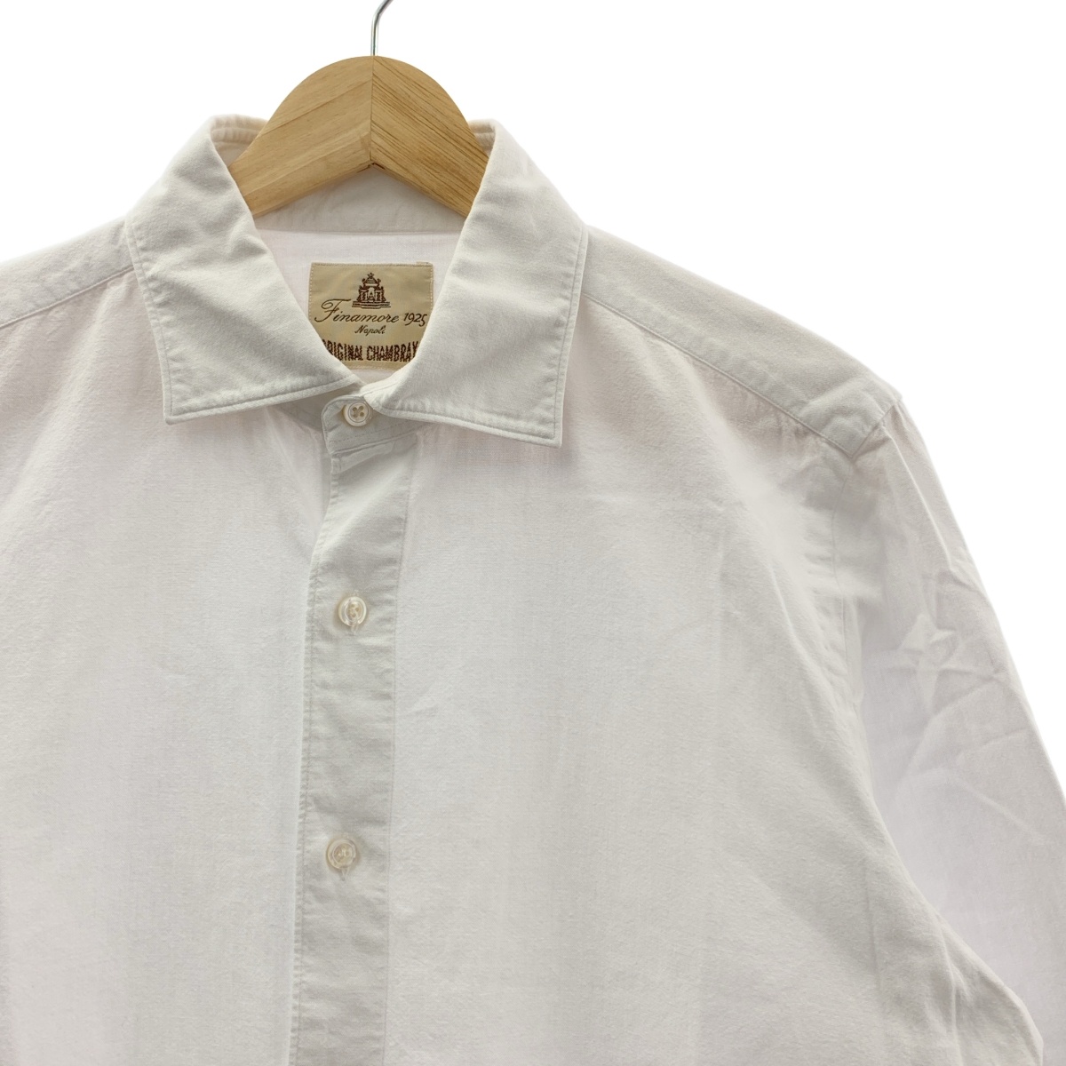 finamore / フィナモレ ORIGINAL CHAMBRAY コットン シャツ