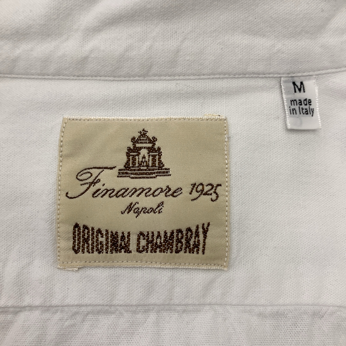 finamore / フィナモレ ORIGINAL CHAMBRAY コットン シャツ