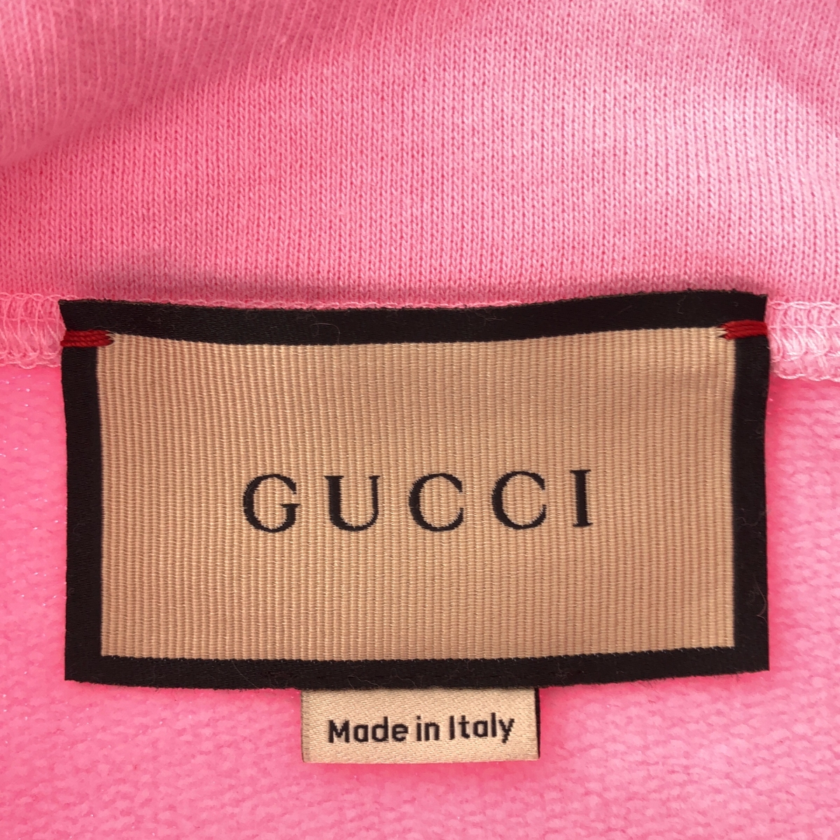 GUCCI / グッチ エンブロイダリークロップド プルオーバーパーカー