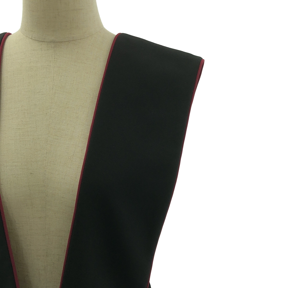 robe de chambre COMME des GARCONS / ローブドシャンブルコムデギャルソン ウール パイピング ジャンパースカート