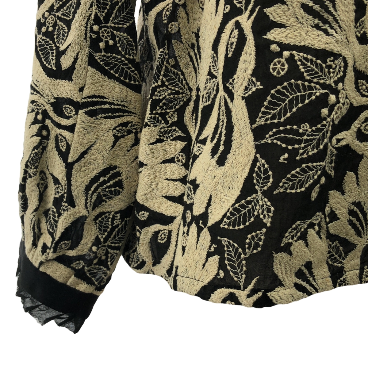 mina perhonen / ミナペルホネン carnival  エンブロイダリー プルオーバーブラウス シャツ