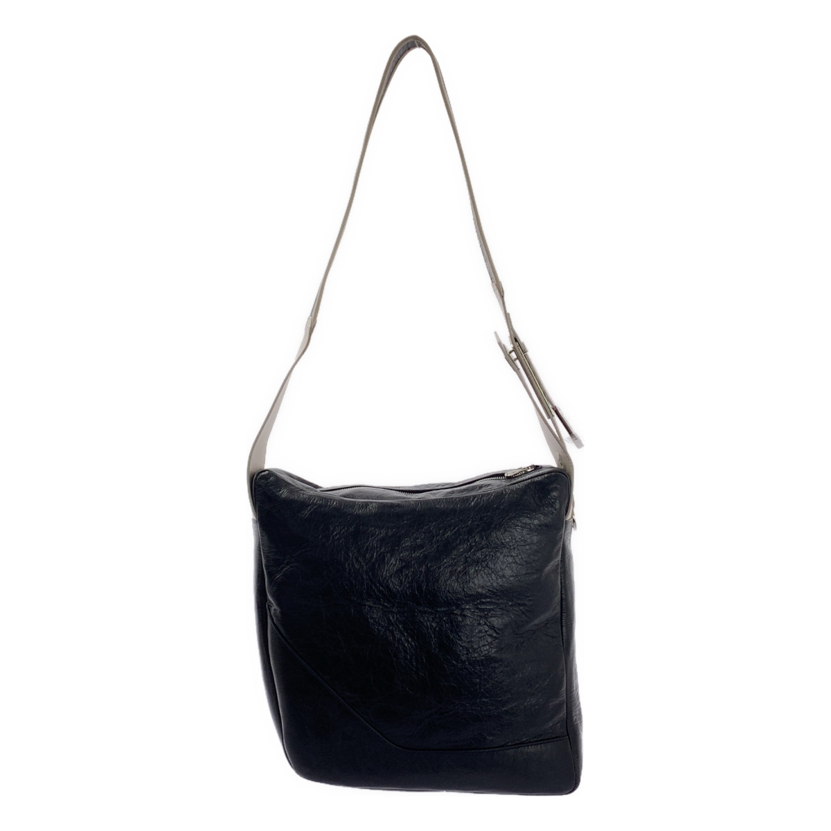 Kiko Kostadinov / キココスタディノフ DEULTUM LEATHER BAG パネル切替 レザー ショルダーバッグ