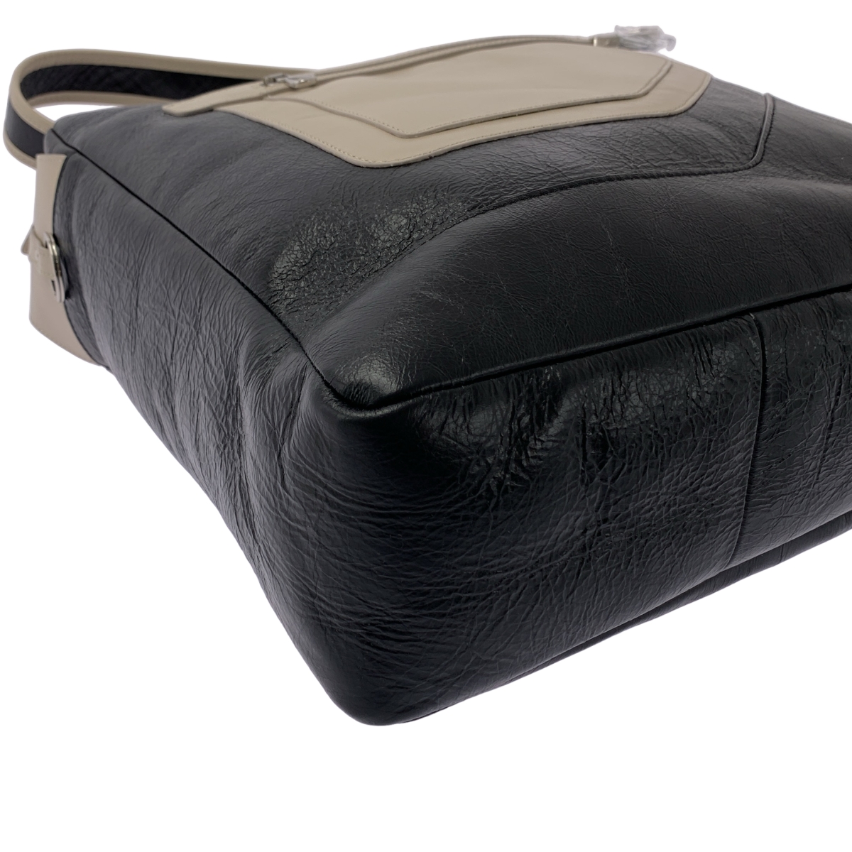 Kiko Kostadinov / キココスタディノフ DEULTUM LEATHER BAG パネル切替 レザー ショルダーバッグ