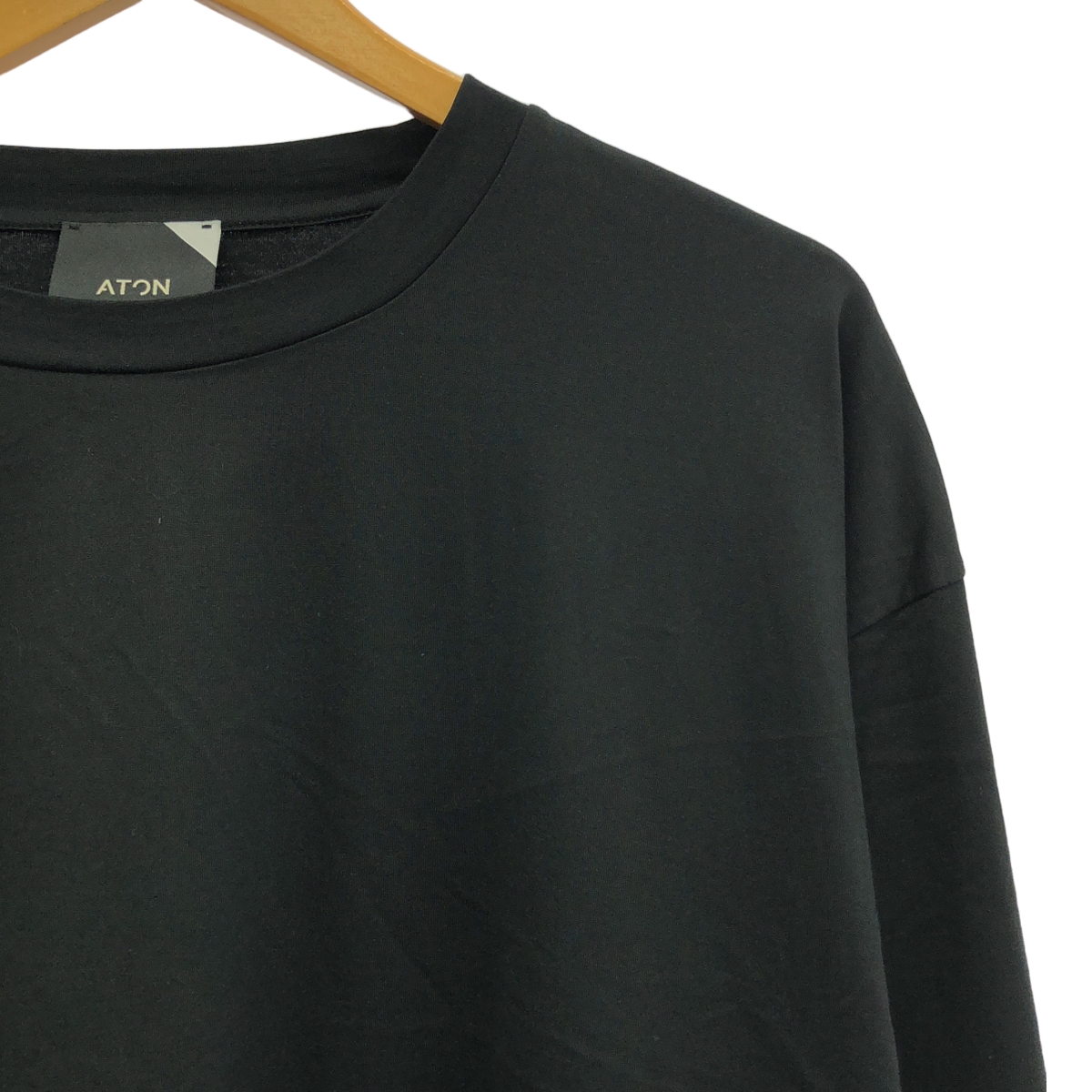 ATON / エイトン OVERSIZED LONGSLEEVE T-SHIRT オーバーサイズ ロンT 長袖 Tシャツ