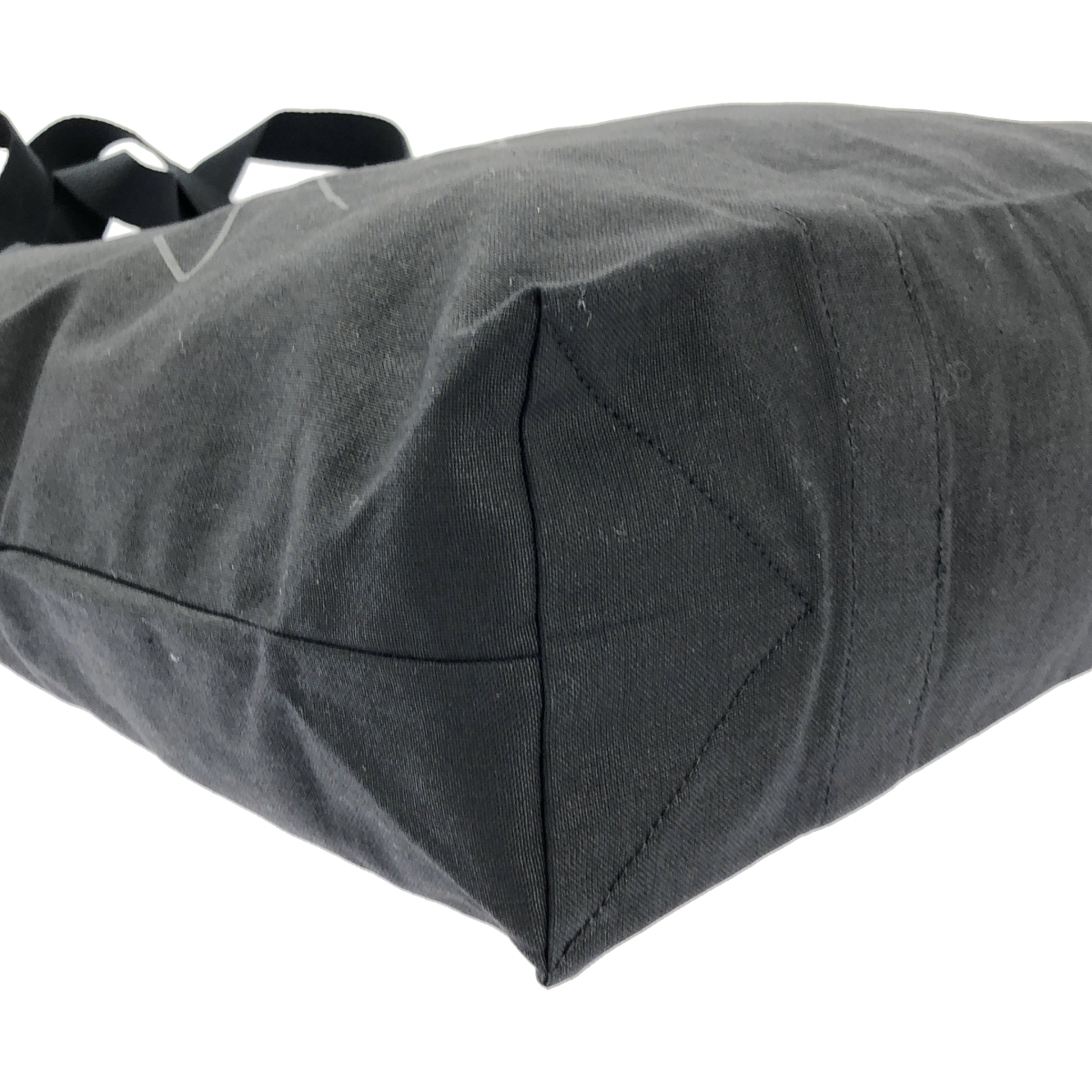 YOHJI YAMAMOTO / ヨウジヤマモト ロゴプリント キャンバス トートバッグ