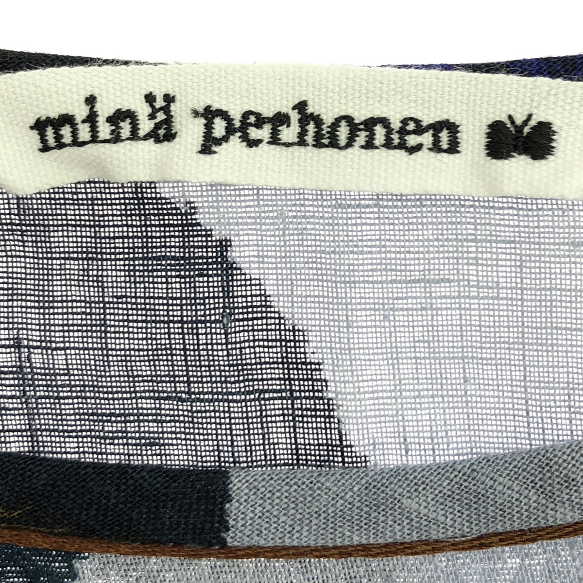 mina perhonen / ミナペルホネン sunny candy / サニーキャンディ 総柄 リネン ブラウス