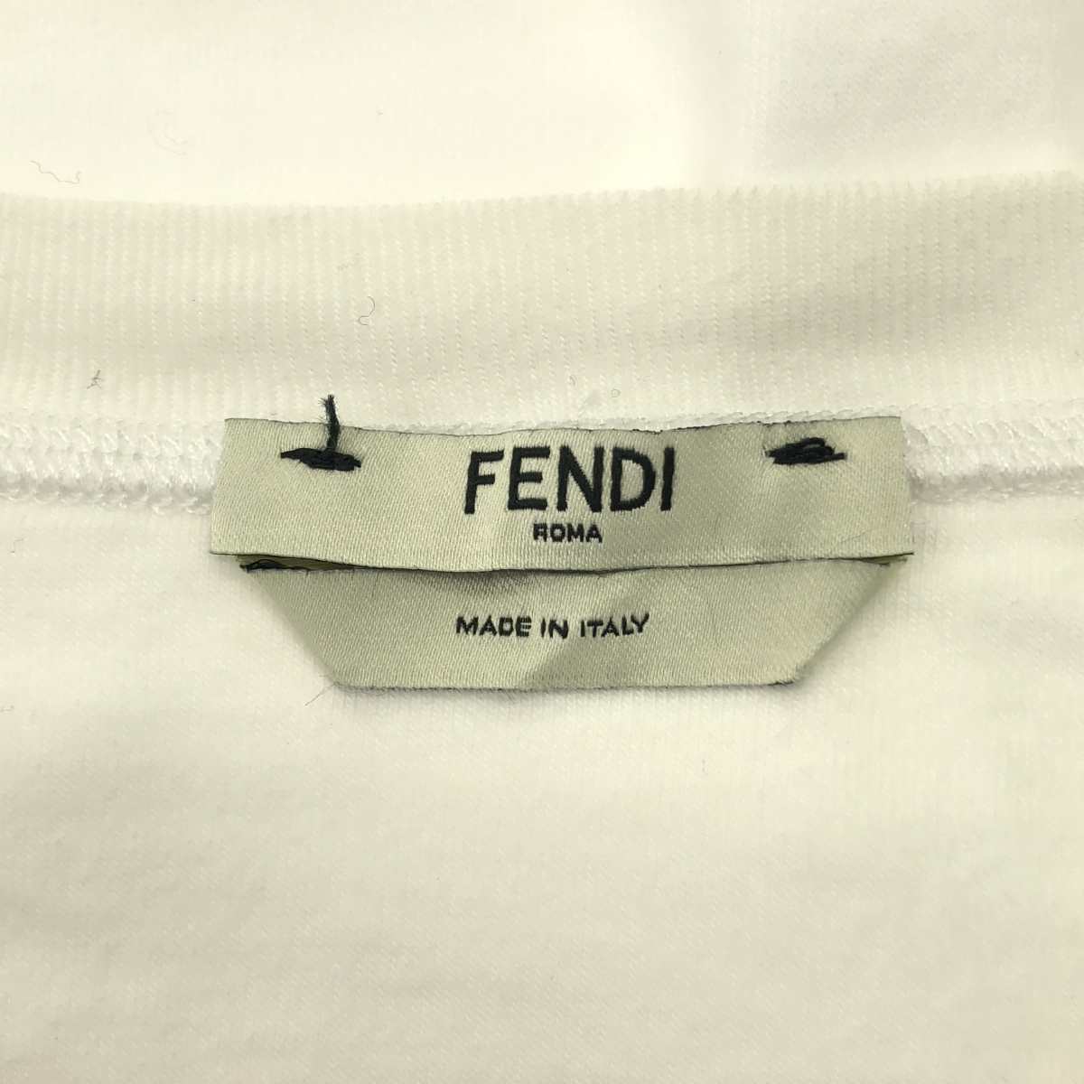 FENDI / フェンディ コットン ズッカ ビックロゴ カットソー