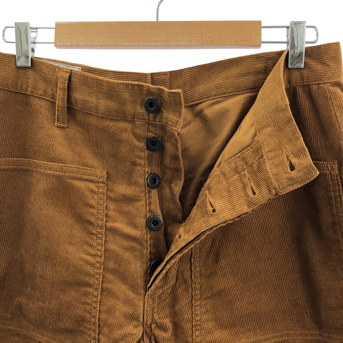 NAOSHIYA CUSTOM FACTORY / ナオシヤカスタムファクトリー 直し屋ベルベルジン CORDED DOUBLE KNEE PANTS コーデュロイ ダブルニー パンツ