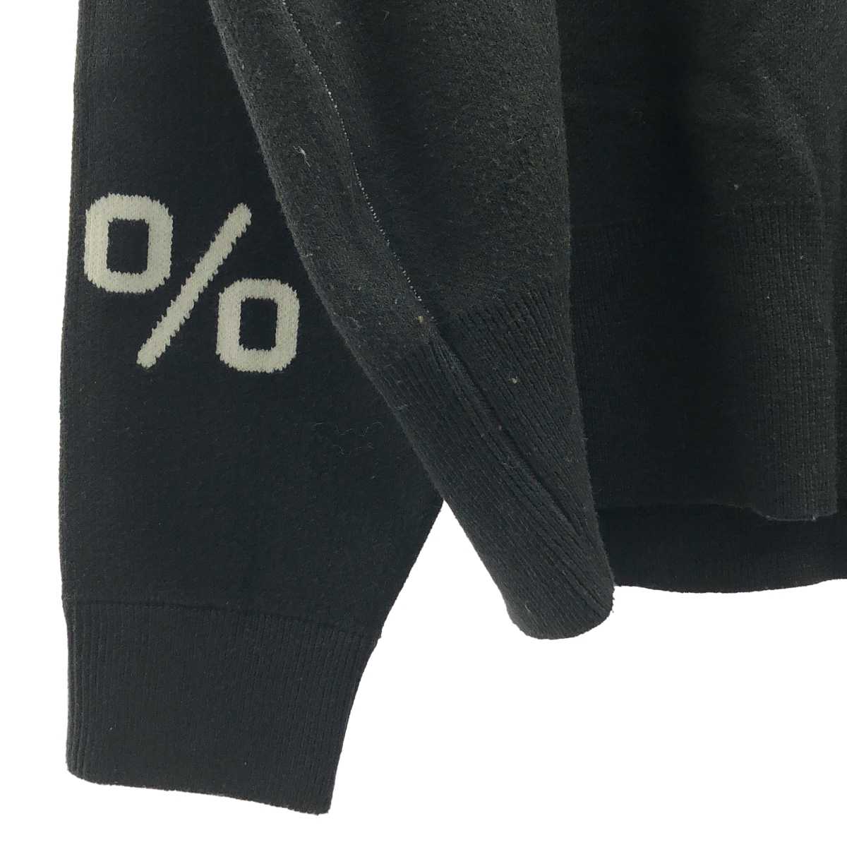 Thomas magpie / トーマスマグパイ ロゴ クルーネック ニット