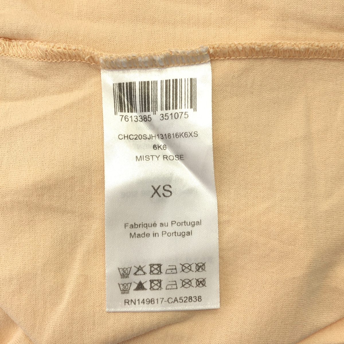 Chloe / クロエ ワンポイント刺しゅう コットン Tシャツ