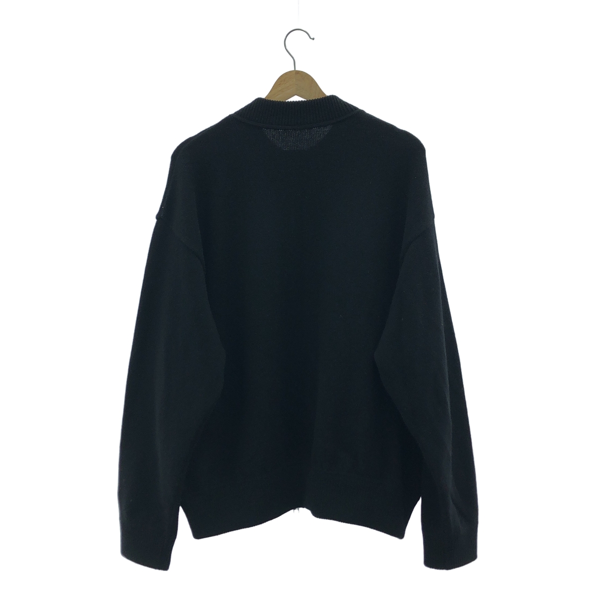 Crepuscule / クレプスキュール ウール ニット ジップ ジャケット ブルゾン