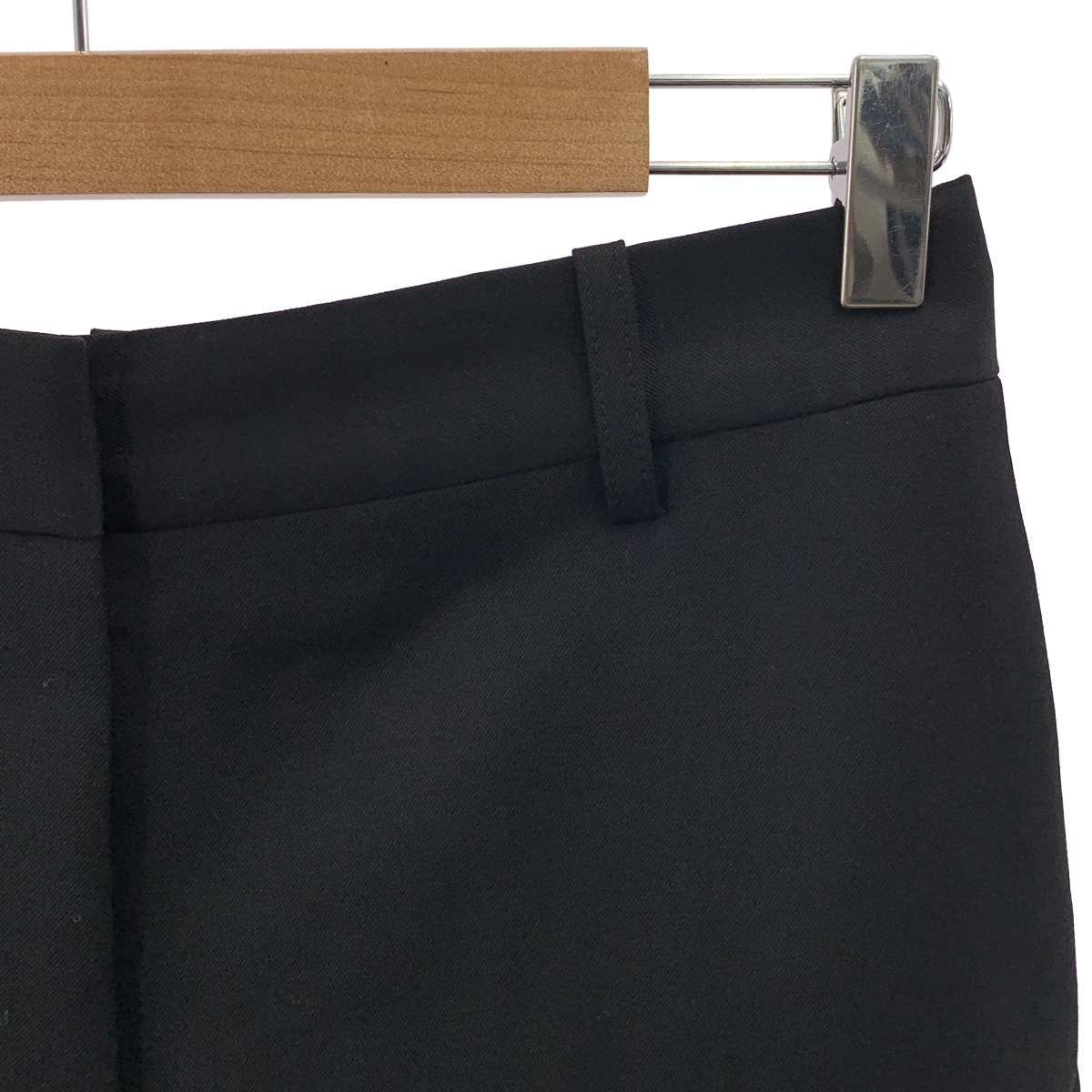 Deuxieme Classe / ドゥーズィエムクラス Wool Mohair Sleeve Zip Straight Pants ウール モヘア 裾ジップ ストレートパンツ