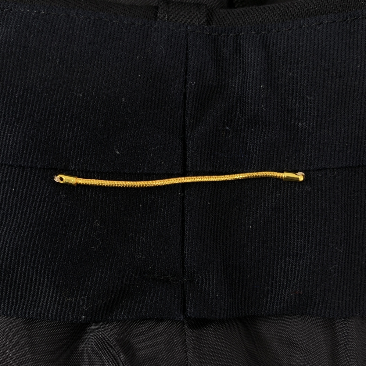 Deuxieme Classe / ドゥーズィエムクラス Wool Mohair Sleeve Zip Straight Pants ウール モヘア 裾ジップ ストレートパンツ