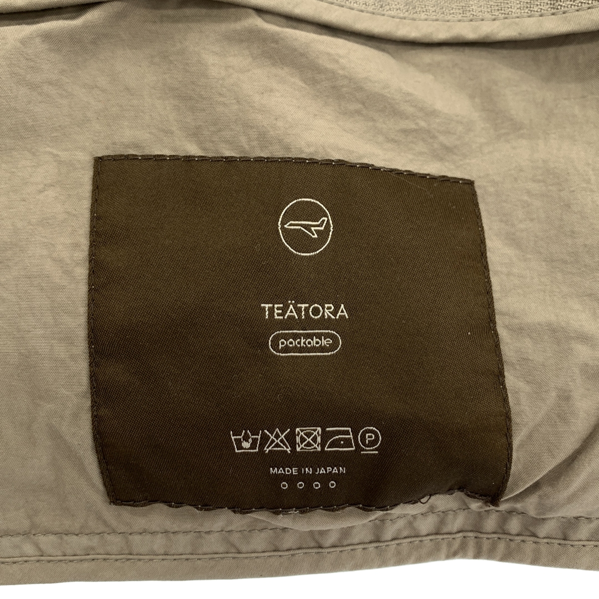 TEATORA / テアトラ Silver and Gold 別注 WALLET PANTS PACKABLE パッカブル ウォレットパンツ