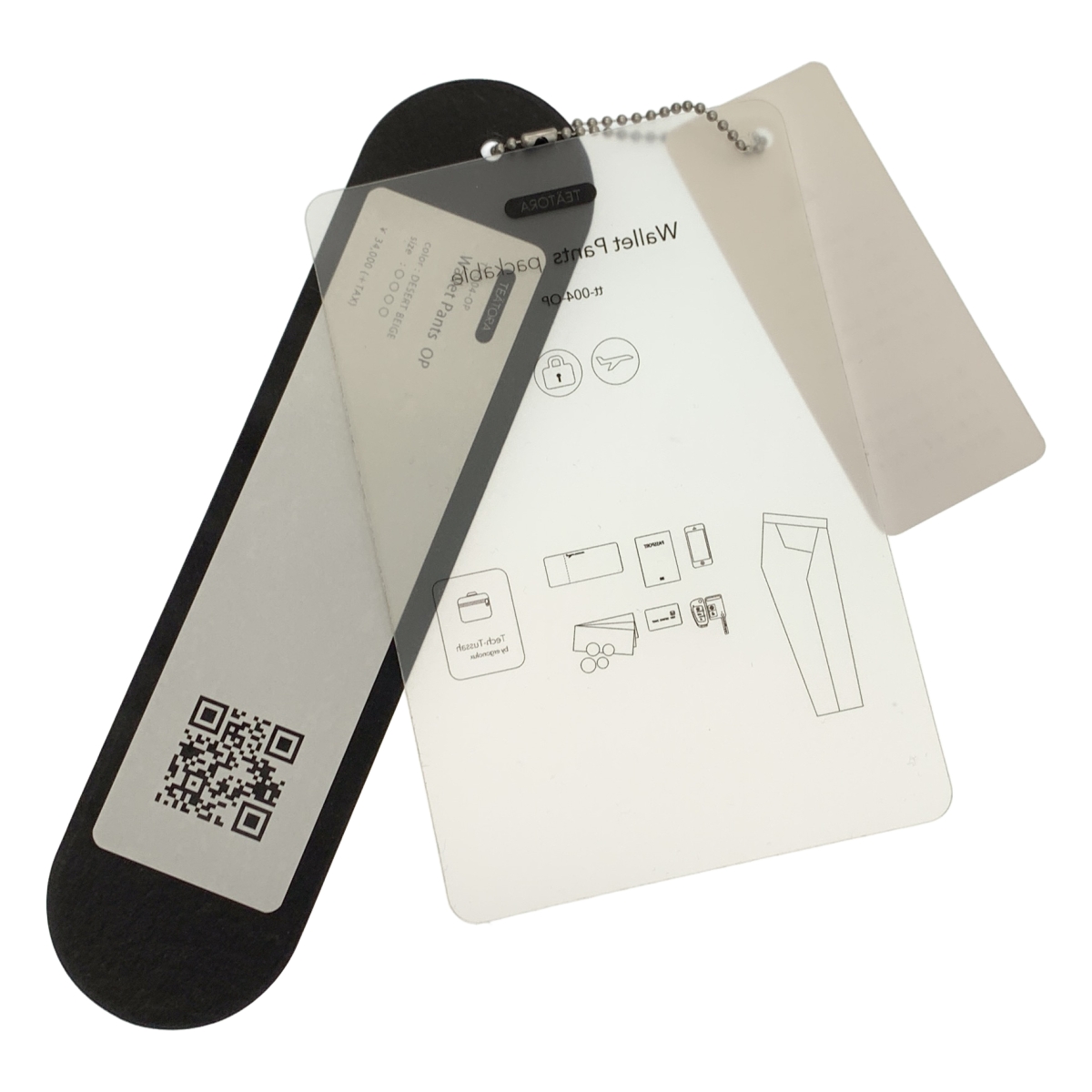 TEATORA / テアトラ Silver and Gold 別注 WALLET PANTS PACKABLE パッカブル ウォレットパンツ