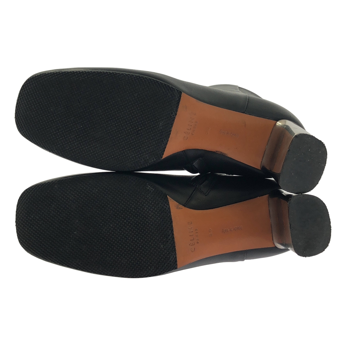 CELINE / セリーヌ Bambam バンバン メタルヒール アンクルブーツ