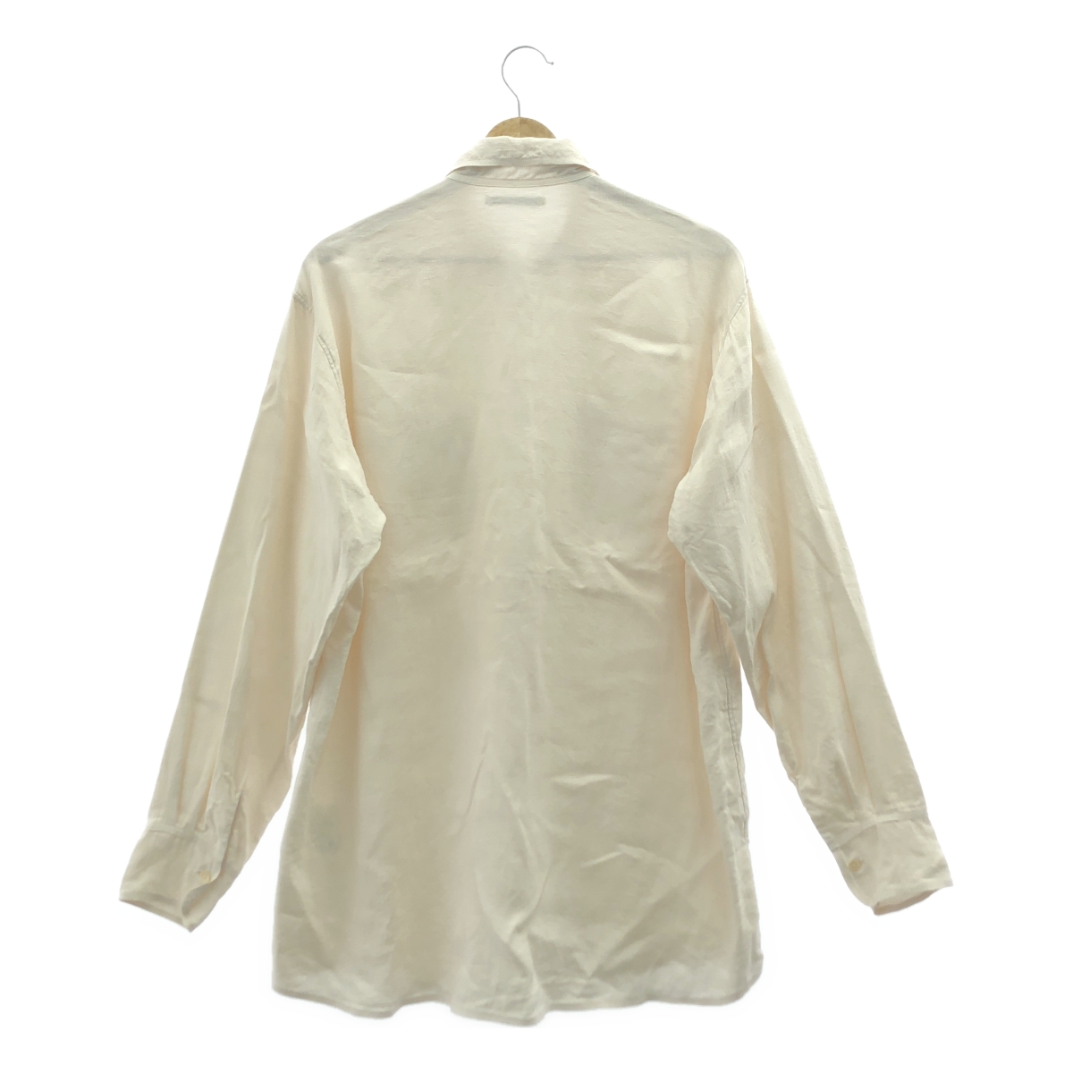 MAATEE&SONS / マーティー&サンズ NOT A PLAIN SHIRTS リネン シルク 二重織 シャツ