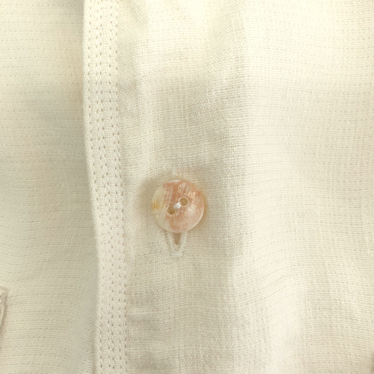 MAATEE&SONS / マーティー&サンズ NOT A PLAIN SHIRTS リネン シルク 二重織 シャツ