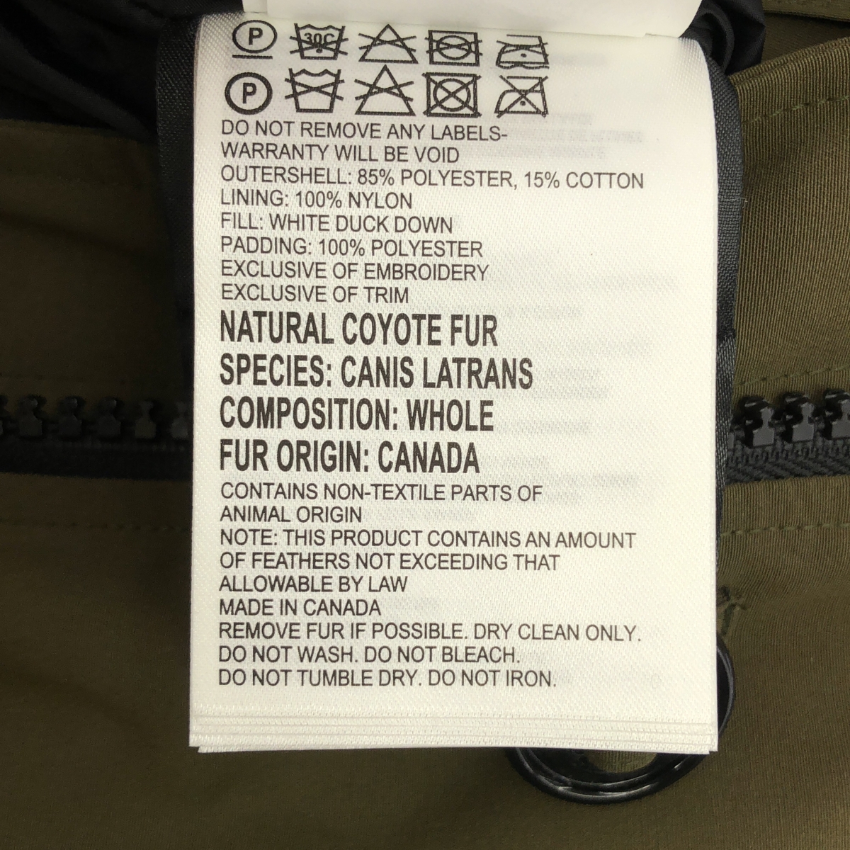CANADA GOOSE / カナダグース Jasper Parka ジャスパー パーカ ファーフード ダウンジャケット