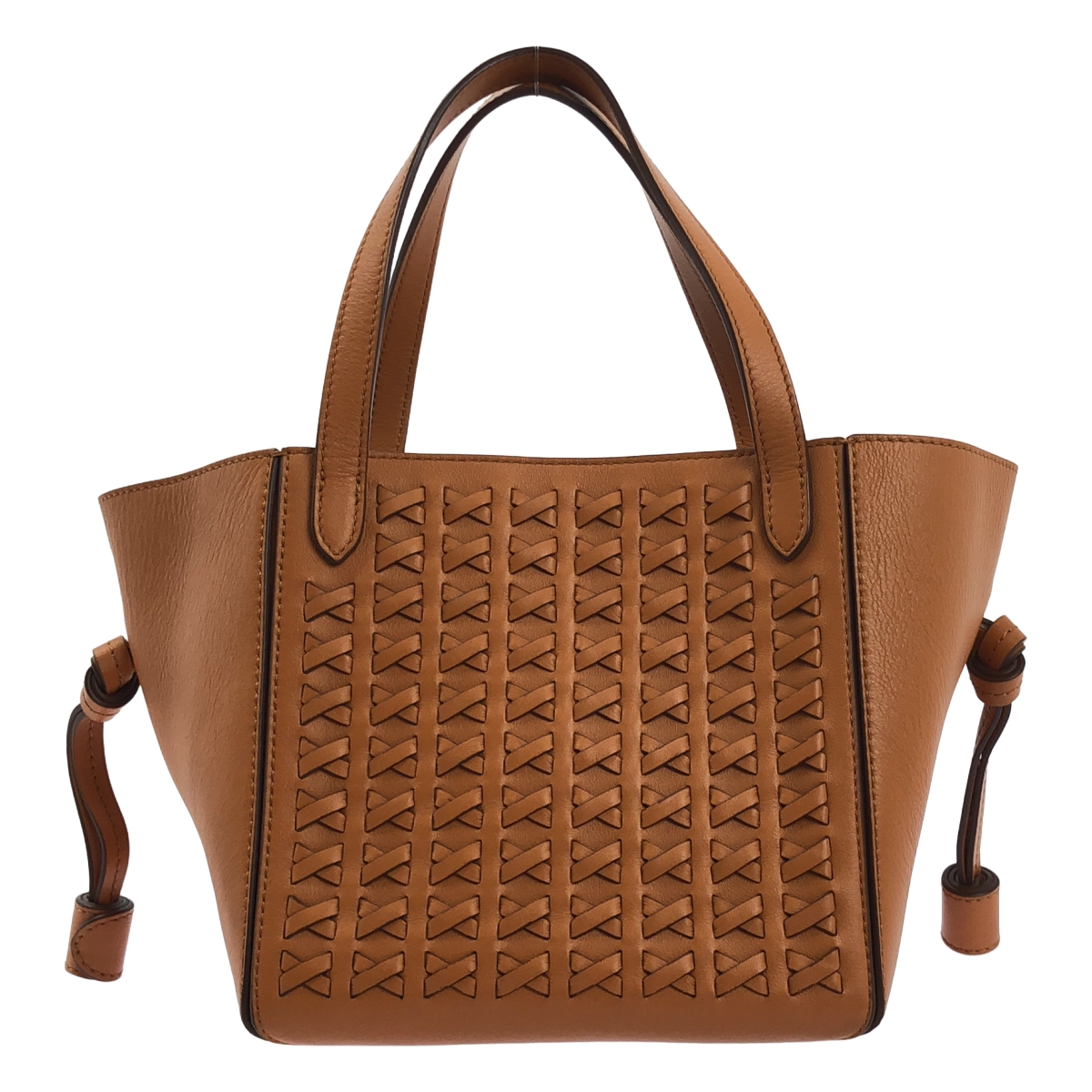 J&M DAVIDSON / ジェイアンドエムデヴィッドソン journal standard L'essage 取扱い / BELLE MINI / レザー 編み込み ハンド トートバッグ