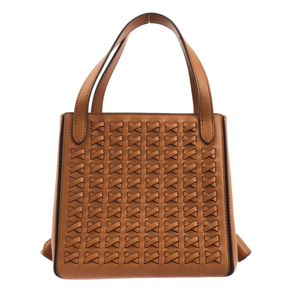 J&M DAVIDSON / ジェイアンドエムデヴィッドソン journal standard L'essage 取扱い / BELLE MINI / レザー 編み込み ハンド トートバッグ