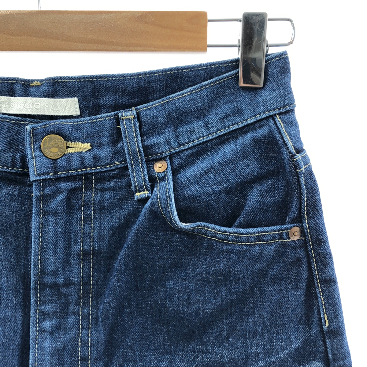 KANAKO SAKAI / カナコサカイ × Lee ワイド デニムトラウザーズ パンツ