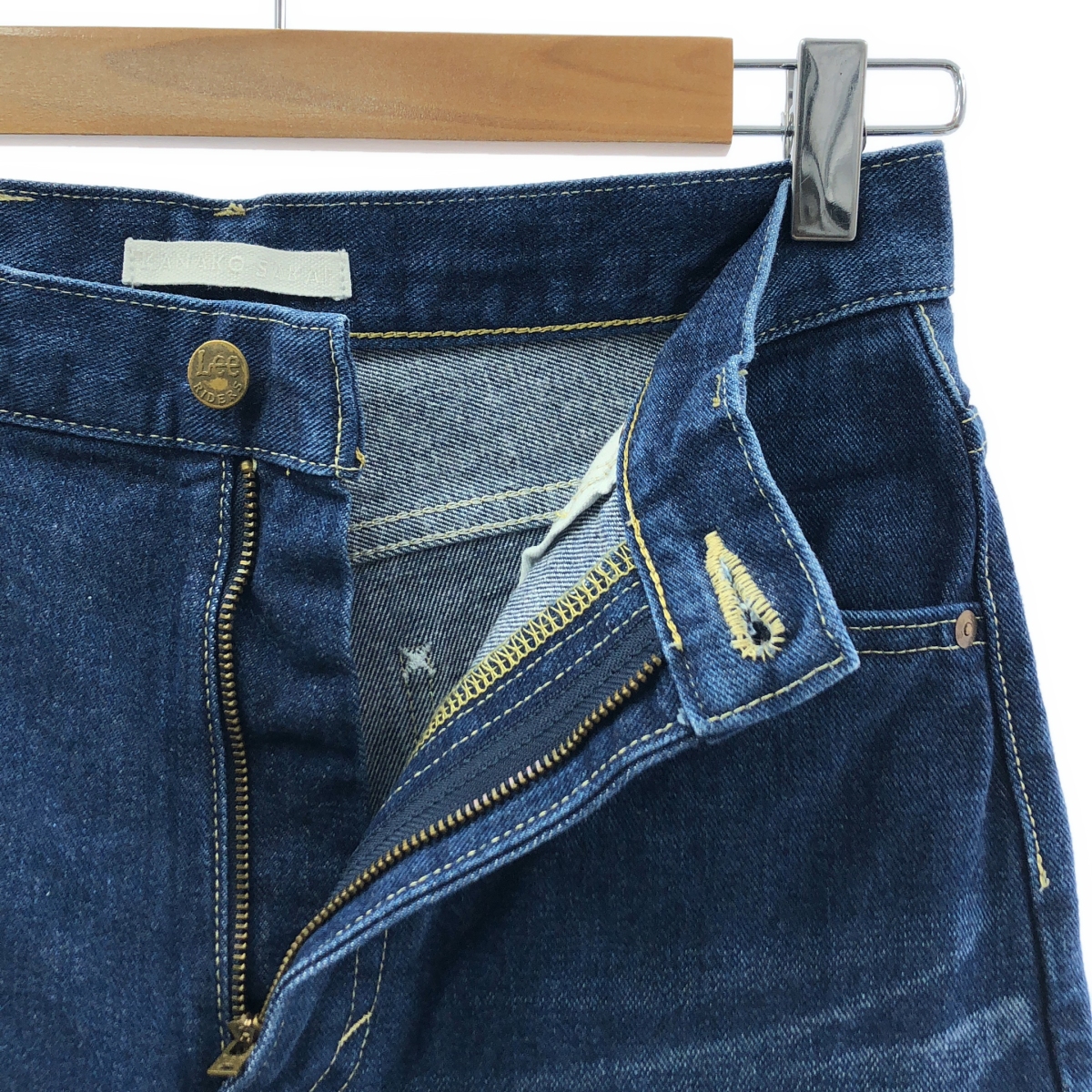 KANAKO SAKAI / カナコサカイ × Lee ワイド デニムトラウザーズ パンツ