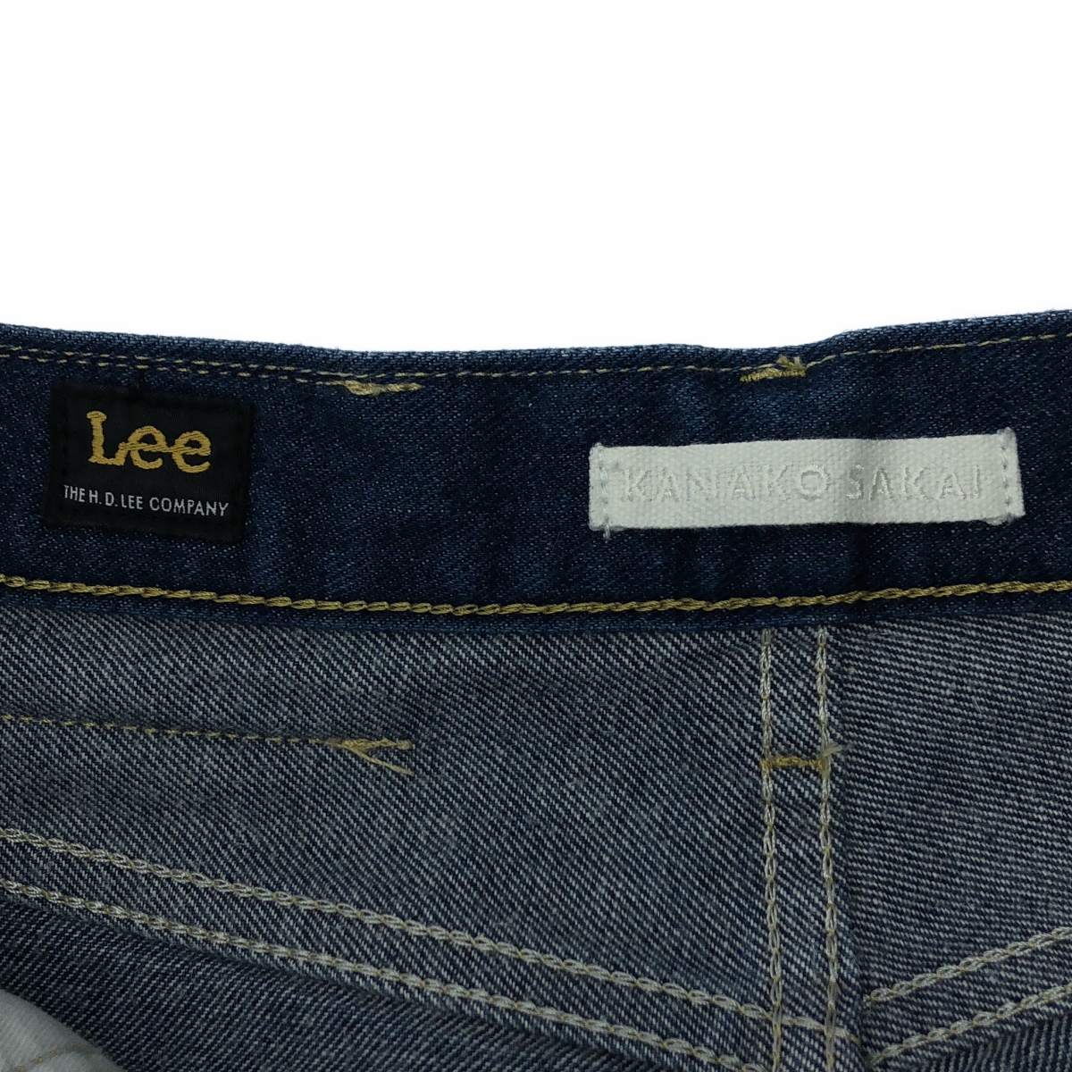KANAKO SAKAI / カナコサカイ × Lee ワイド デニムトラウザーズ パンツ
