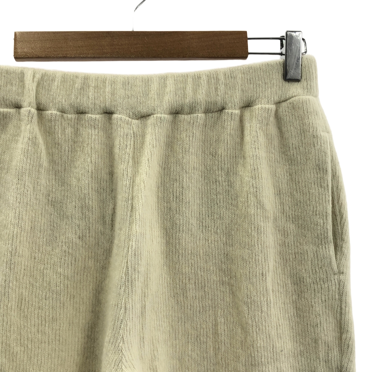 nest robe / ネストローブ ウール混 ダブルフェイスパンツ