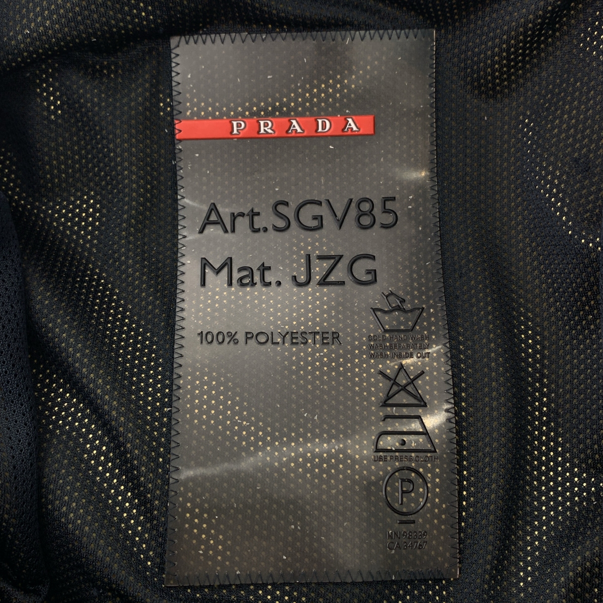 PRADA SPORT / プラダスポーツ SGV85 / GORE-TEX / ゴアテックス ナイロン ジャケット / フード着脱可