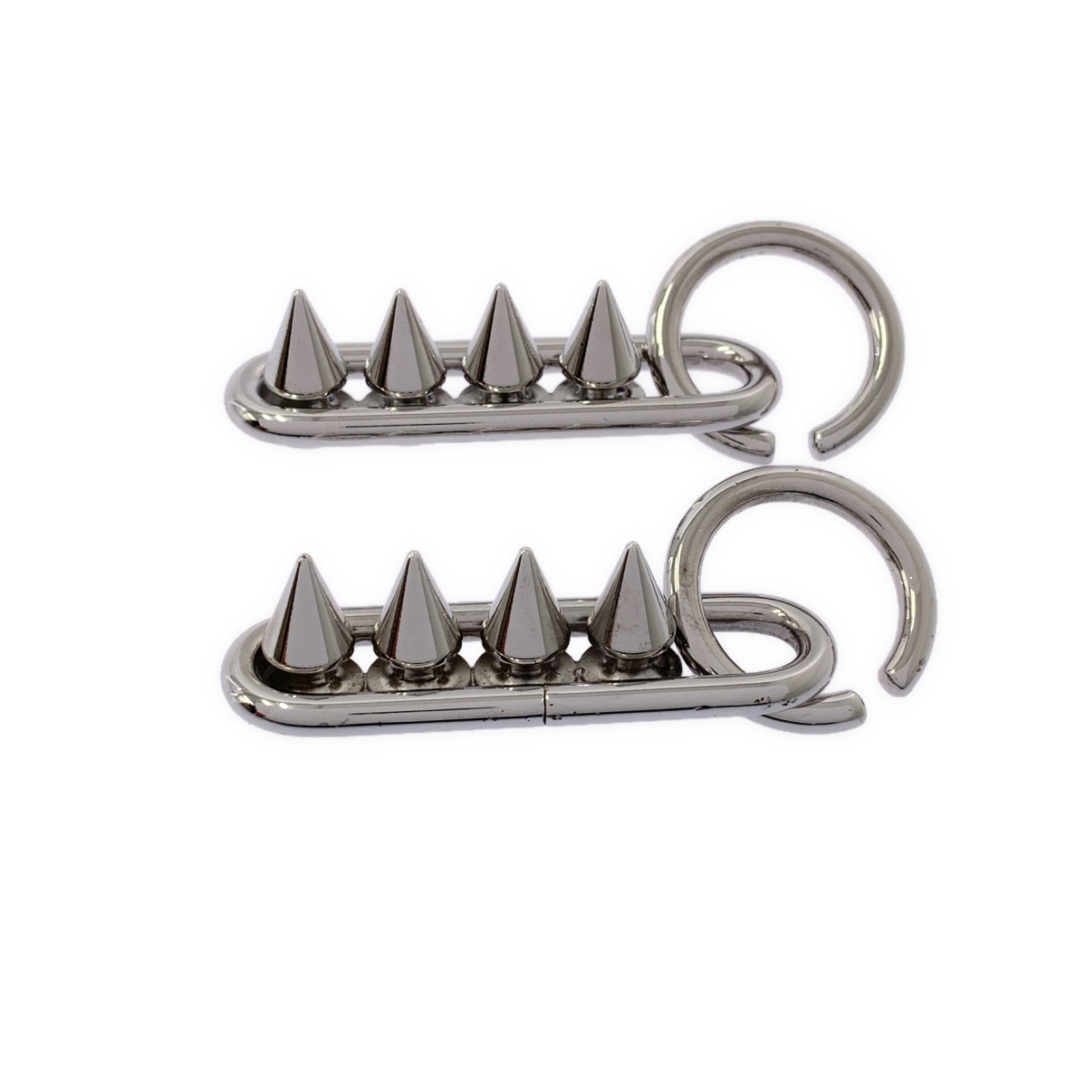 JUNYA WATANABE COMME des GARCONS / ジュンヤワタナベ スタッズ フープ イヤリング