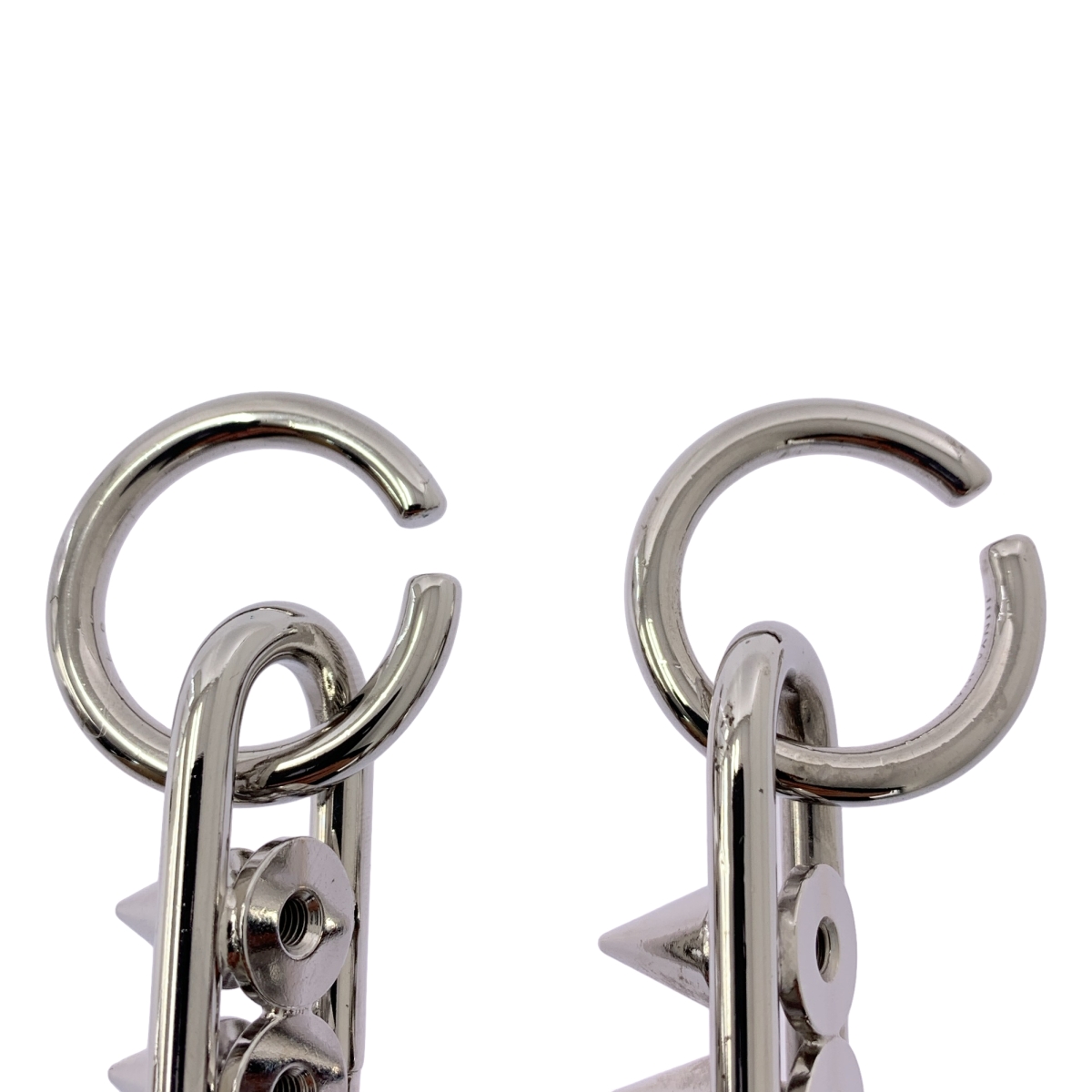 JUNYA WATANABE COMME des GARCONS / ジュンヤワタナベ スタッズ フープ イヤリング