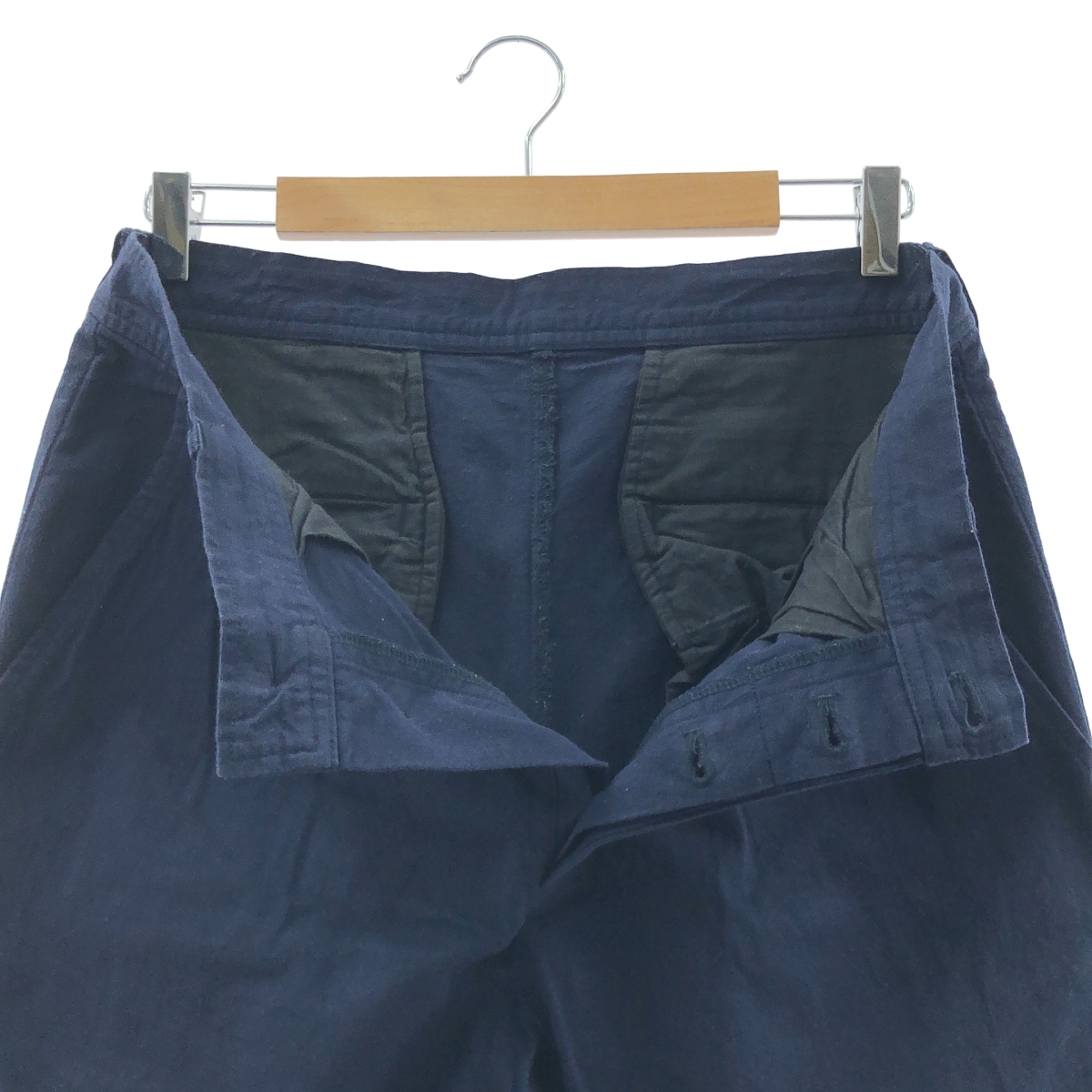 nest robe / ネストローブ コットン タックパンツ