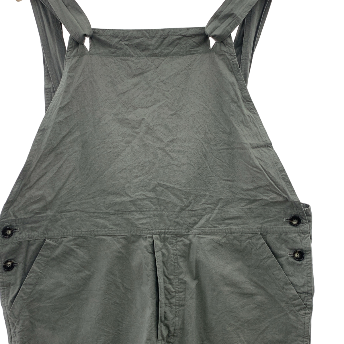 veritecoeur / ヴェリテクール コットンオーバーオール オールインワンパンツ