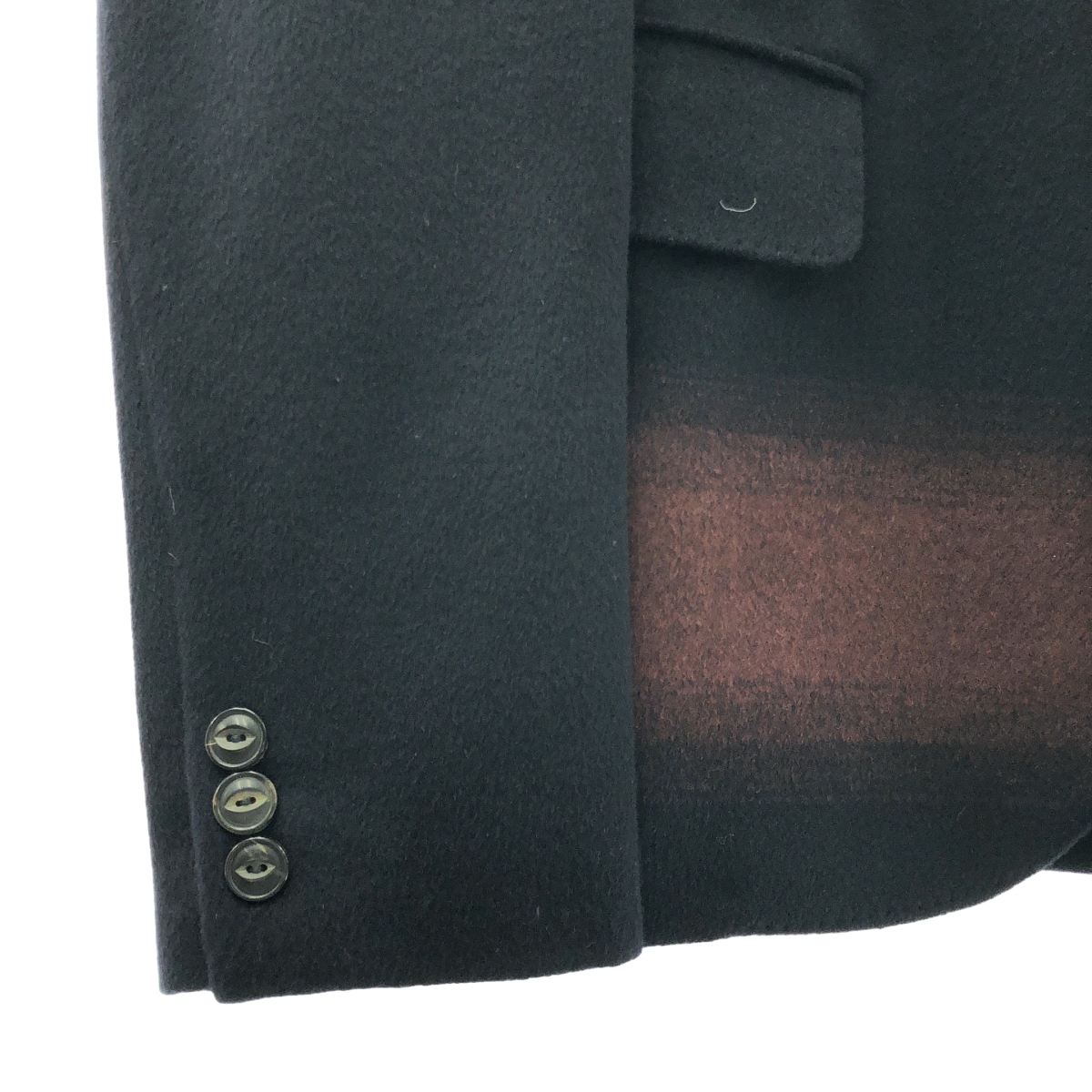 kolor / カラー セットアップ / ウール カシミヤ ニードルパンチ 2B テーラードジャケット / ジップポケット パンツ