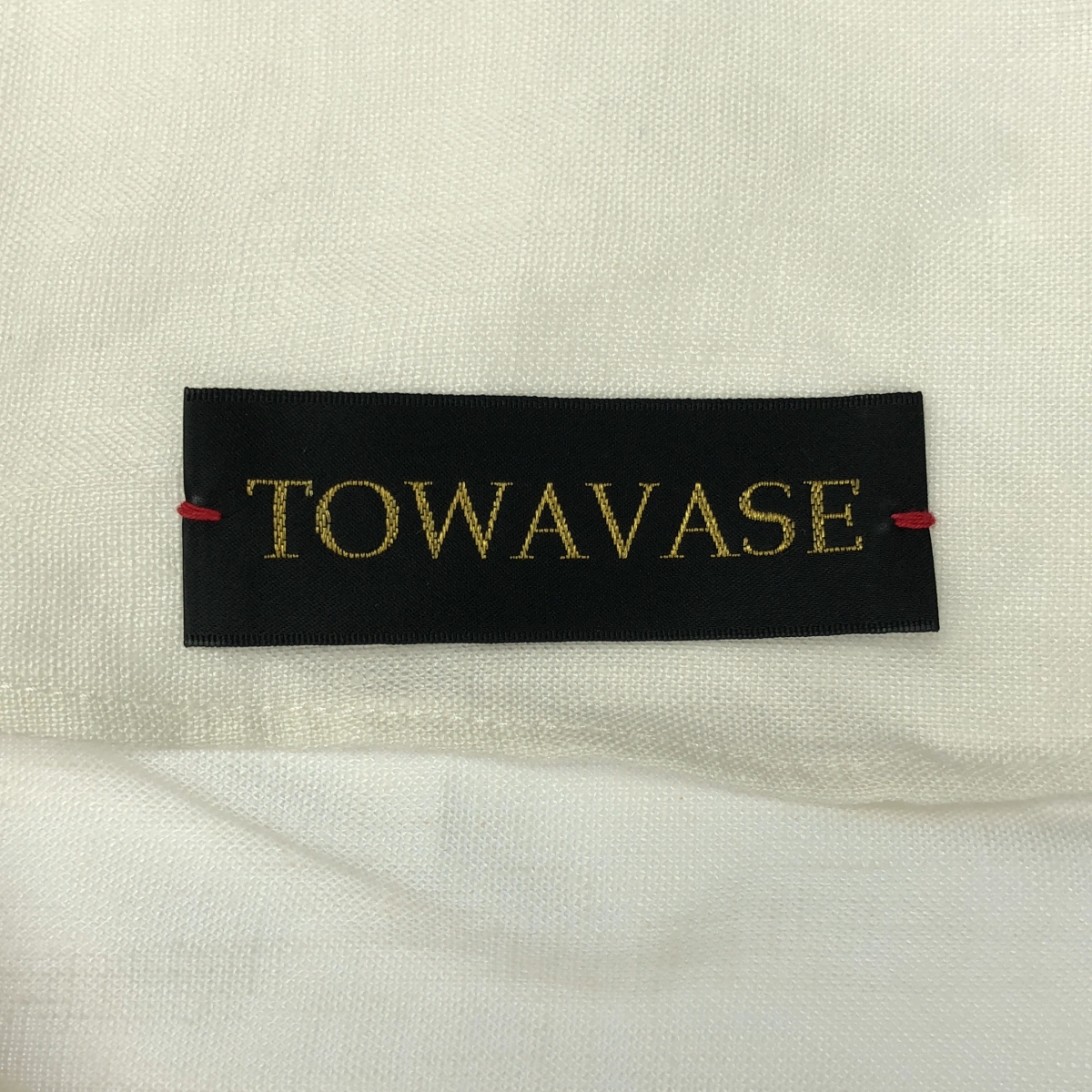 TOWAVASE / トワヴァーズ リネン プリーツ シャツ