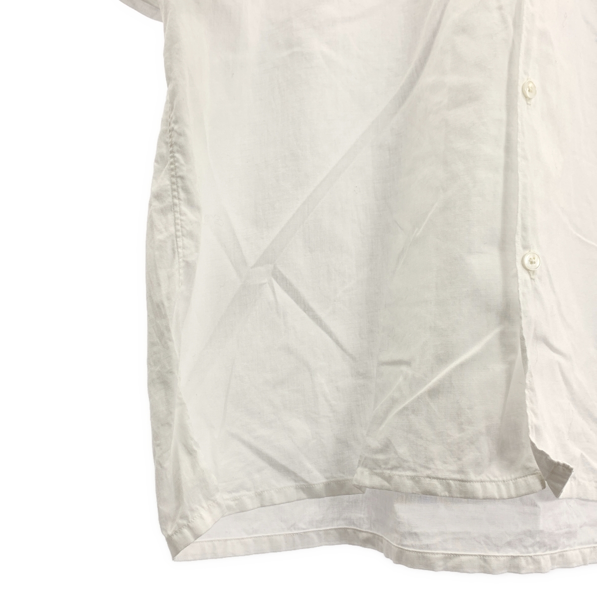 COMOLI / コモリ ベタシャン オープンカラーシャツ / P01-02009