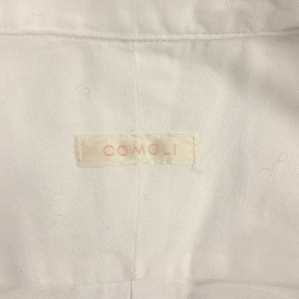 COMOLI / コモリ ベタシャン オープンカラーシャツ / P01-02009