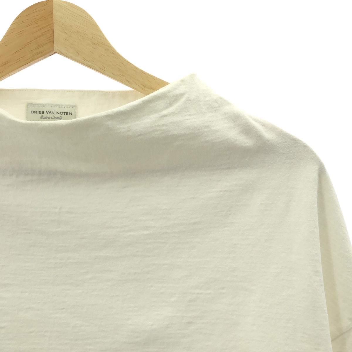 DRIES VAN NOTEN / ドリスヴァンノッテン モックネック コットン 長袖 カットソー