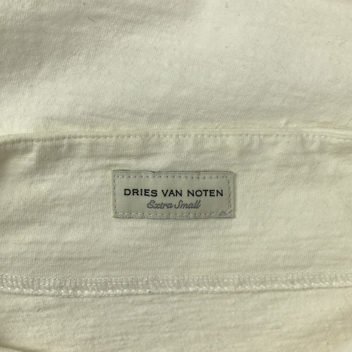 DRIES VAN NOTEN / ドリスヴァンノッテン モックネック コットン 長袖 カットソー