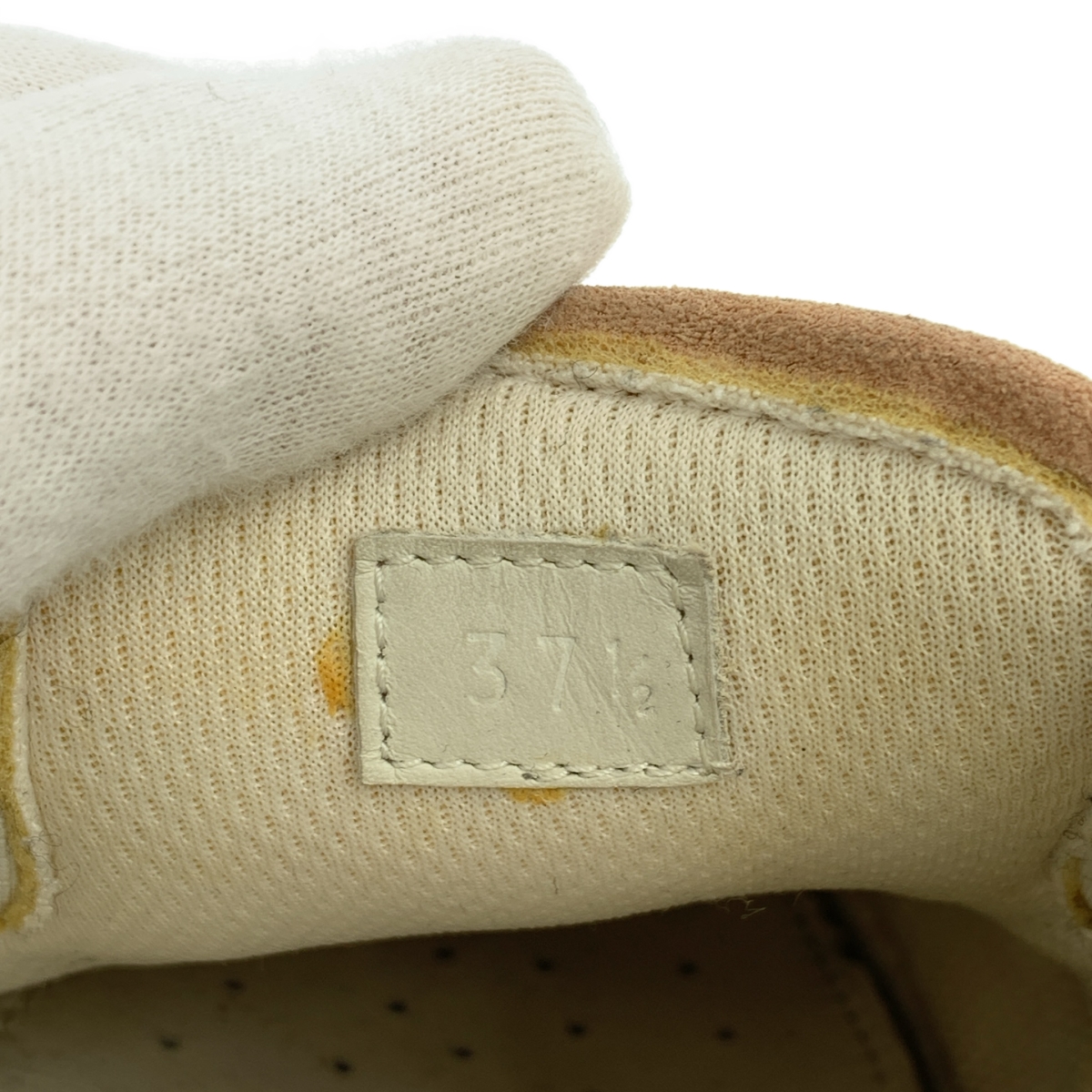 BOTTEGA VENETA / ボッテガヴェネタ レザー スエード イントレチャート スニーカー