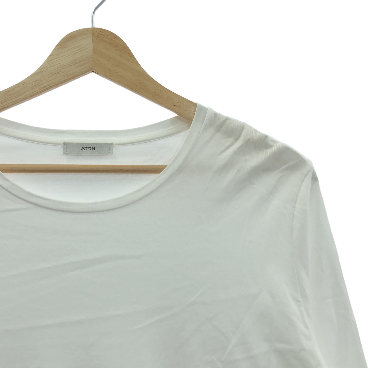 ATON / エイトン Suvin 60/2 Longsleeve Round Hem クルーネック 長袖 カットソー