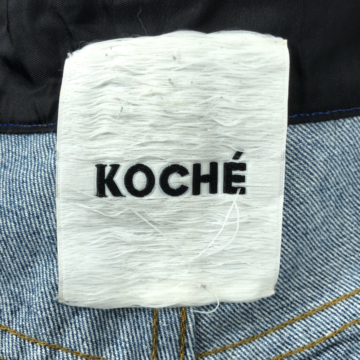 KOCHE / コシェ Side Band Denim サイドライン デニムパンツ