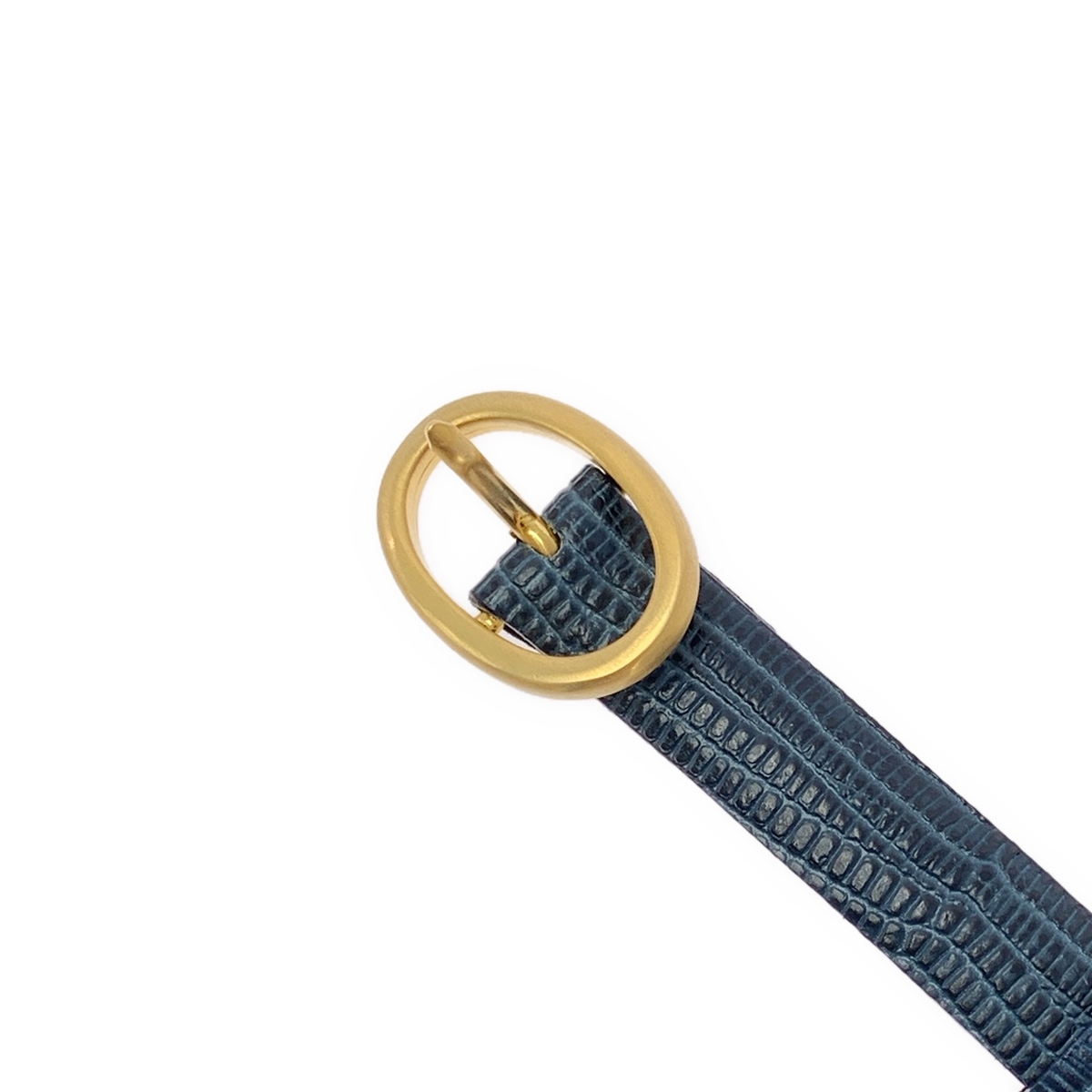 Mame Kurogouchi / マメクロゴウチ Cow Hide Leather Narrow Belt レザー ベルト