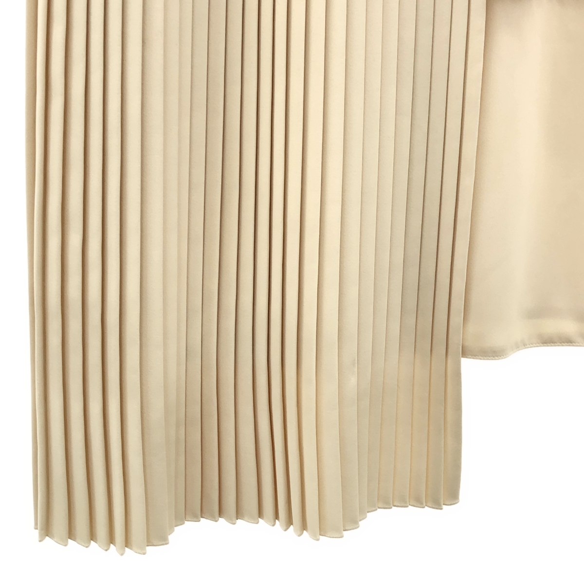 MM6 Maison Margiela / エムエムシックスメゾンマルジェラ プリーツ アシンメトリー ノースリーブワンピース