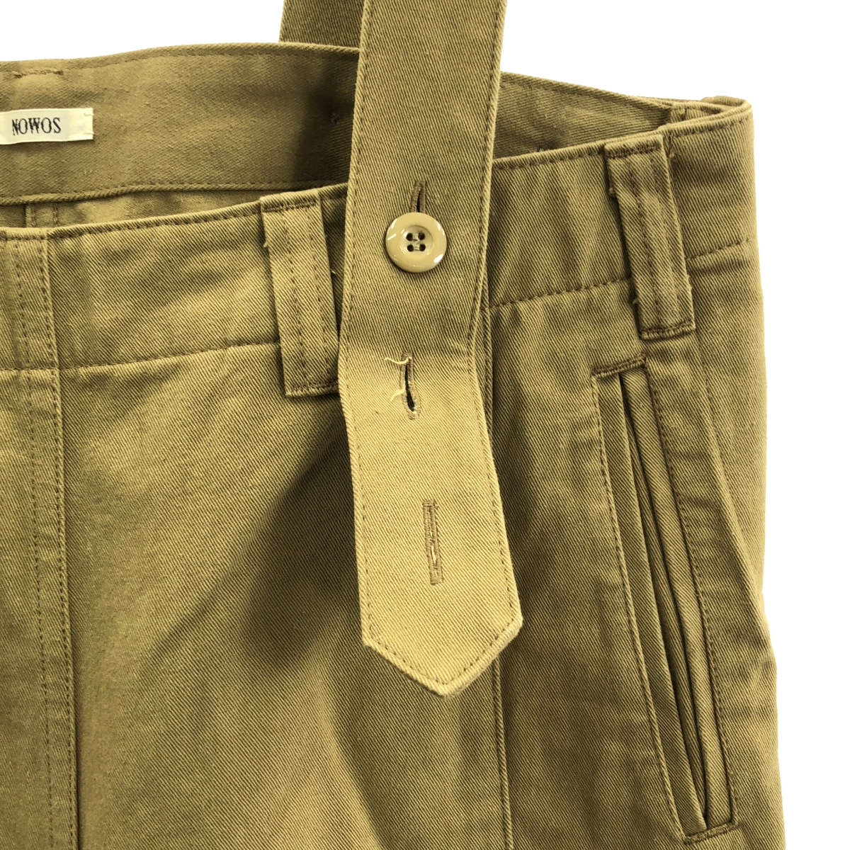 NOWOS / ノーウォス ミリタリー アジャスター サロペット