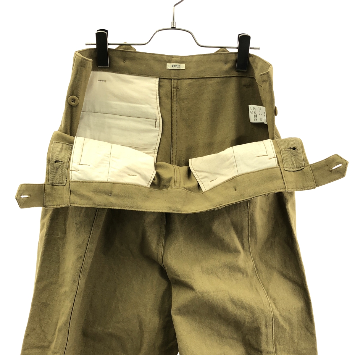 NOWOS / ノーウォス ミリタリー アジャスター サロペット