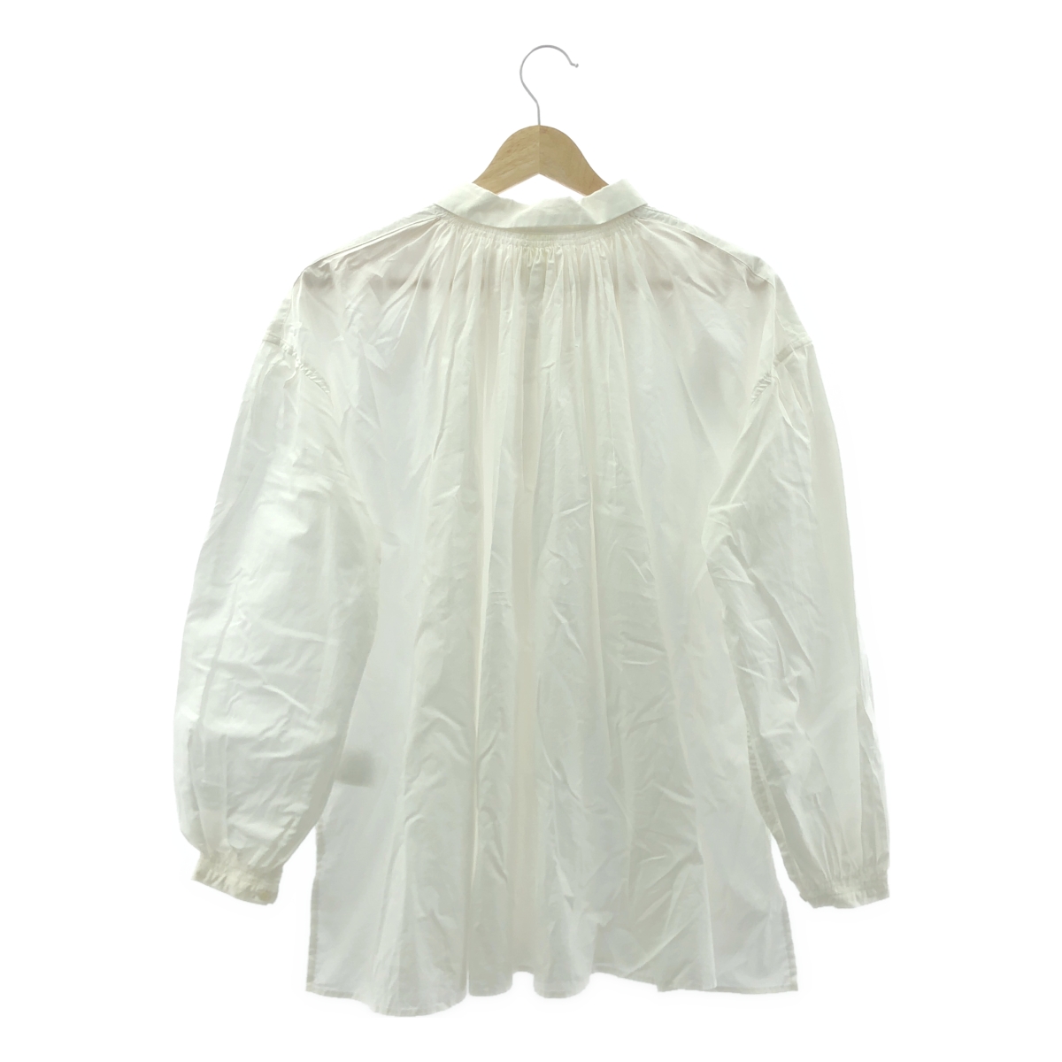 veritecoeur / ヴェリテクール コットン ギャザー シャツ